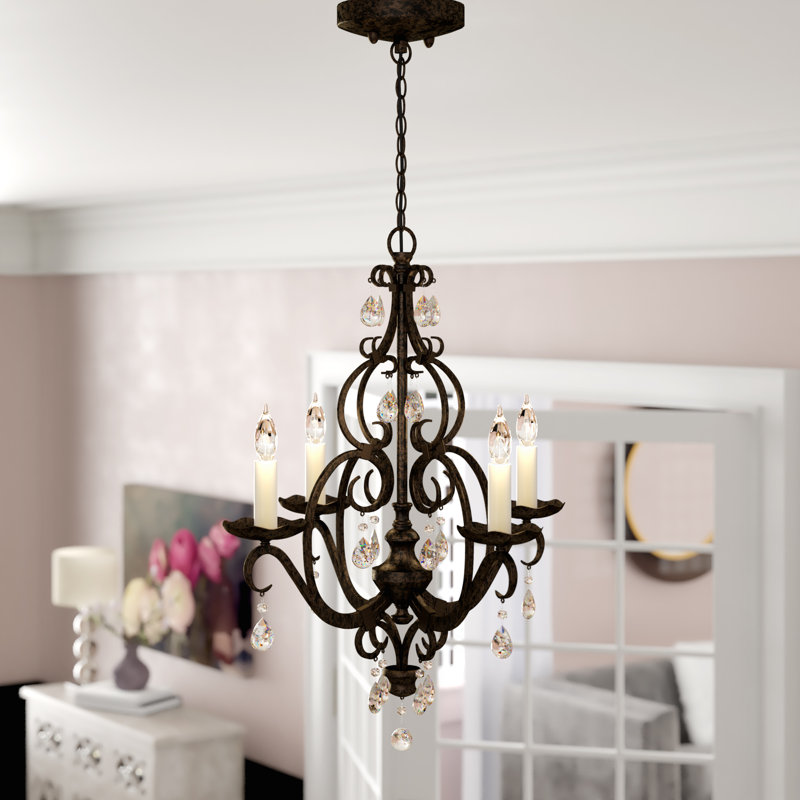 House of Hampton® Royall 4 Light Candle Style Empire Chandelier
